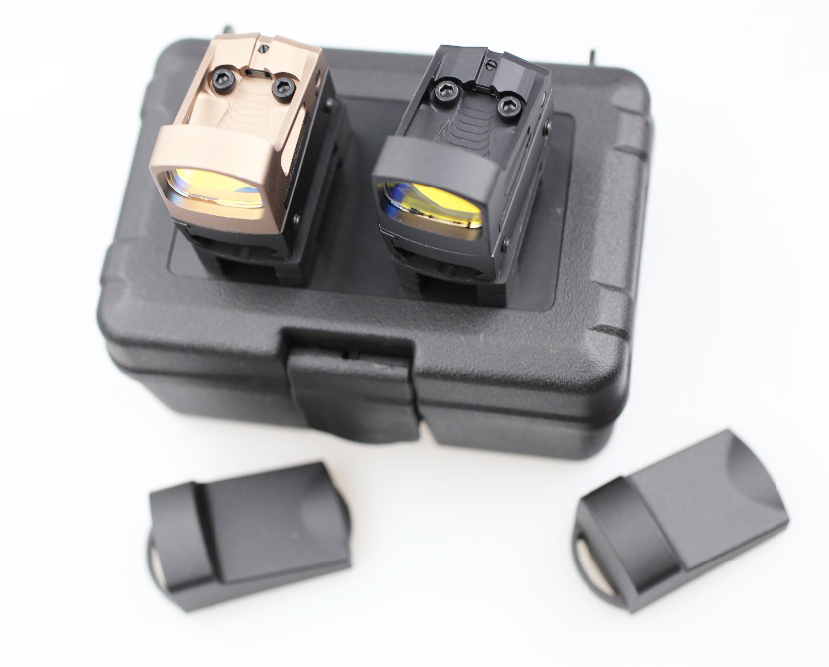RMS Reflex Mini Red Dot Sight With Vented Mount and Spacers TAN